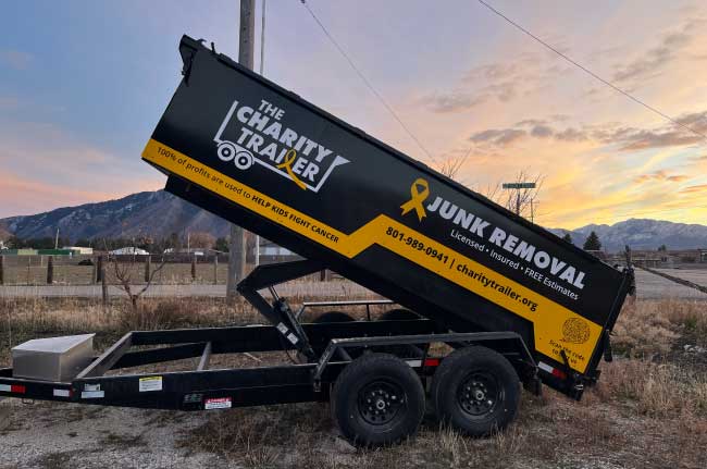 Spanish Fork UT Junk Removal Trailer